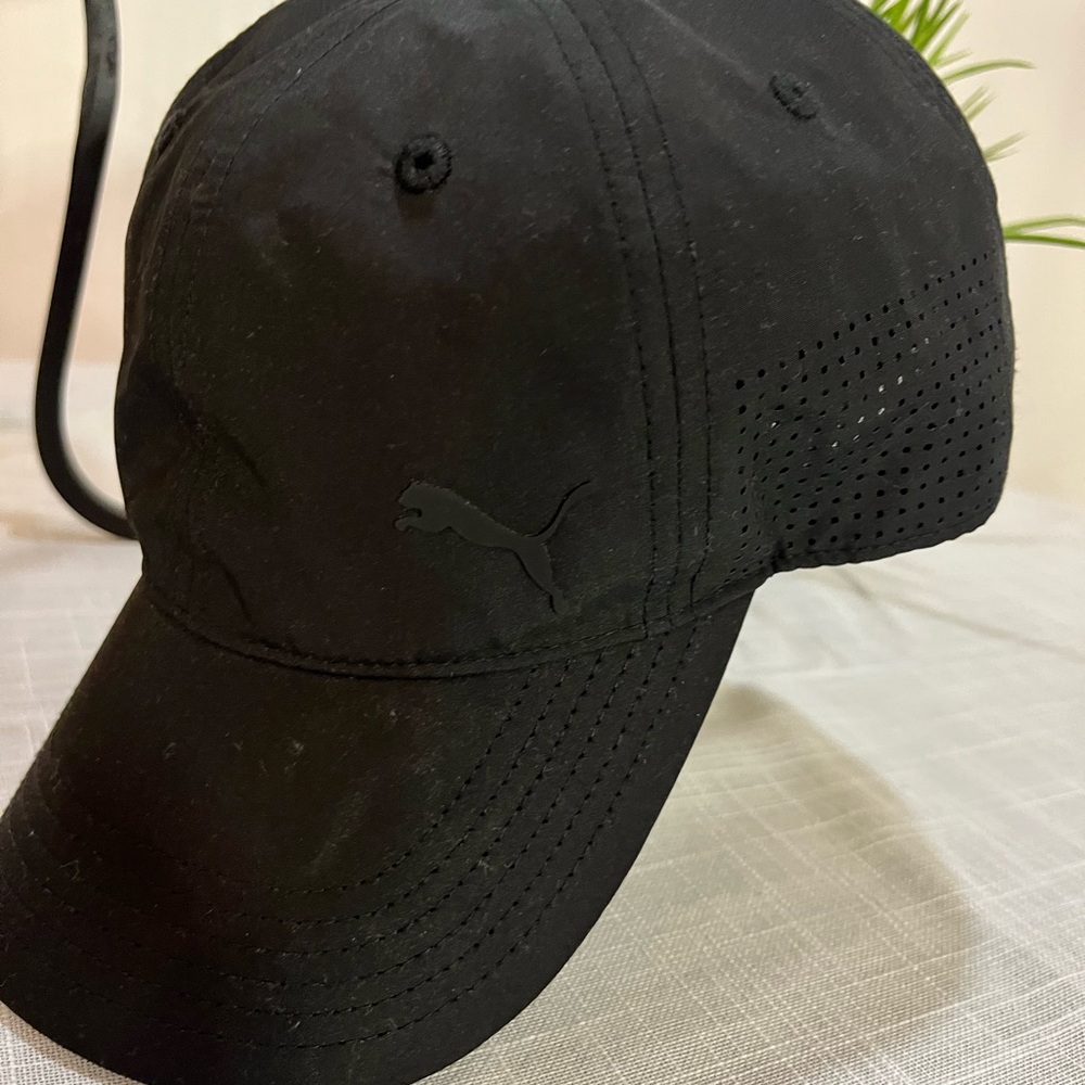 Puma Black Adjustable Cap